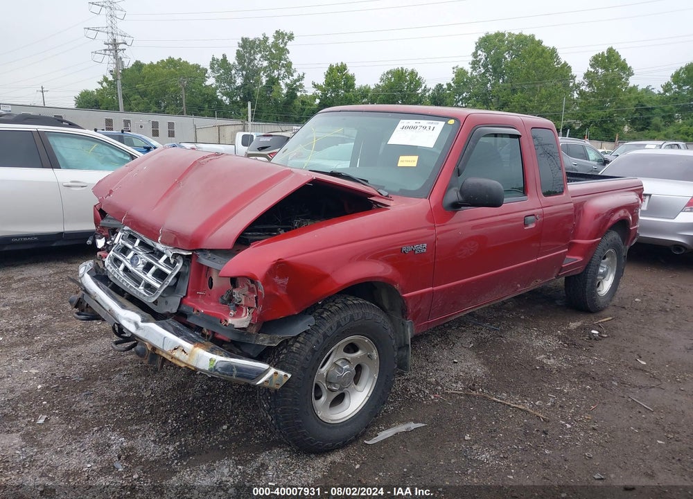 2001 FORD RANGER EDGE/XLT VIN: 1FTZR15E51PA14928