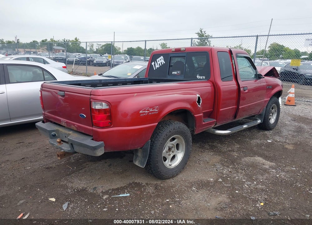 2001 FORD RANGER EDGE/XLT VIN: 1FTZR15E51PA14928