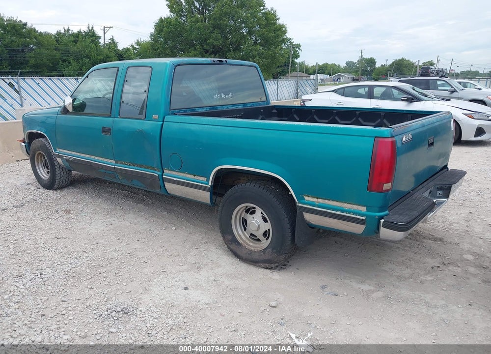 1994 CHEVROLET GMT-400 C1500 VIN: 2GCEC19H3R1165747