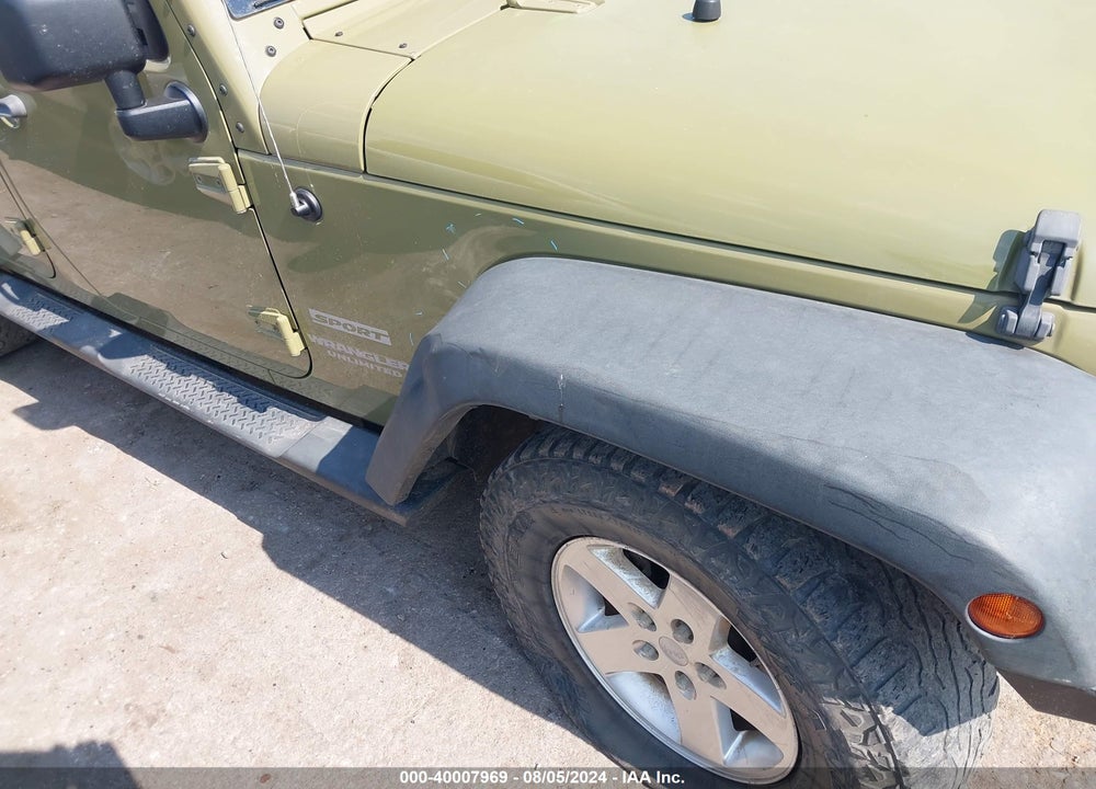 2013 JEEP WRANGLER UNLIMITED SPORT VIN: 1C4BJWDG3DL548742