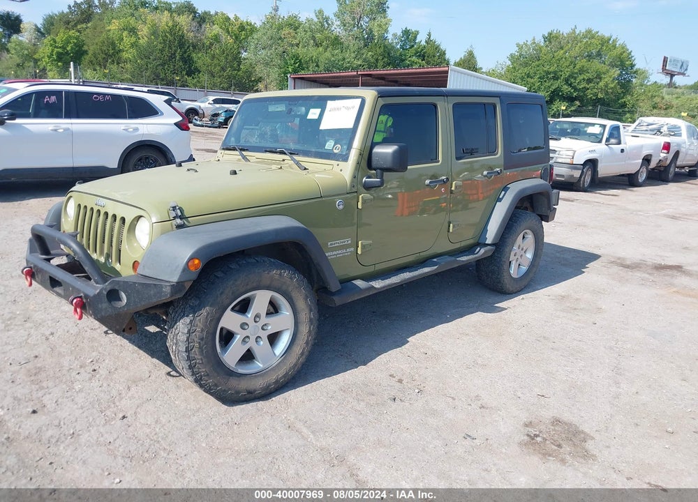 2013 JEEP WRANGLER UNLIMITED SPORT VIN: 1C4BJWDG3DL548742