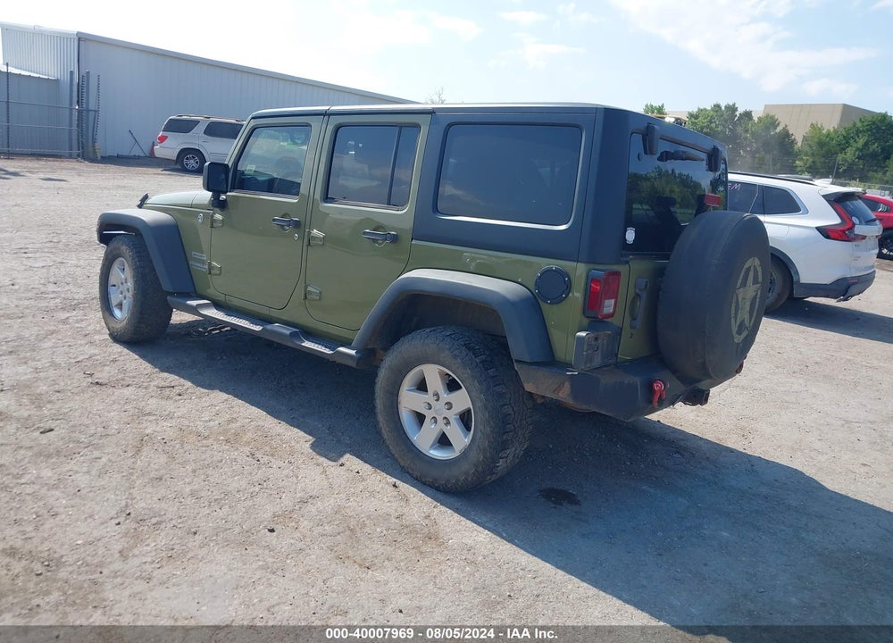 2013 JEEP WRANGLER UNLIMITED SPORT VIN: 1C4BJWDG3DL548742