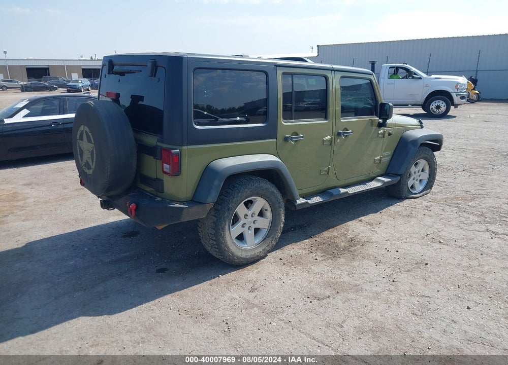 2013 JEEP WRANGLER UNLIMITED SPORT VIN: 1C4BJWDG3DL548742