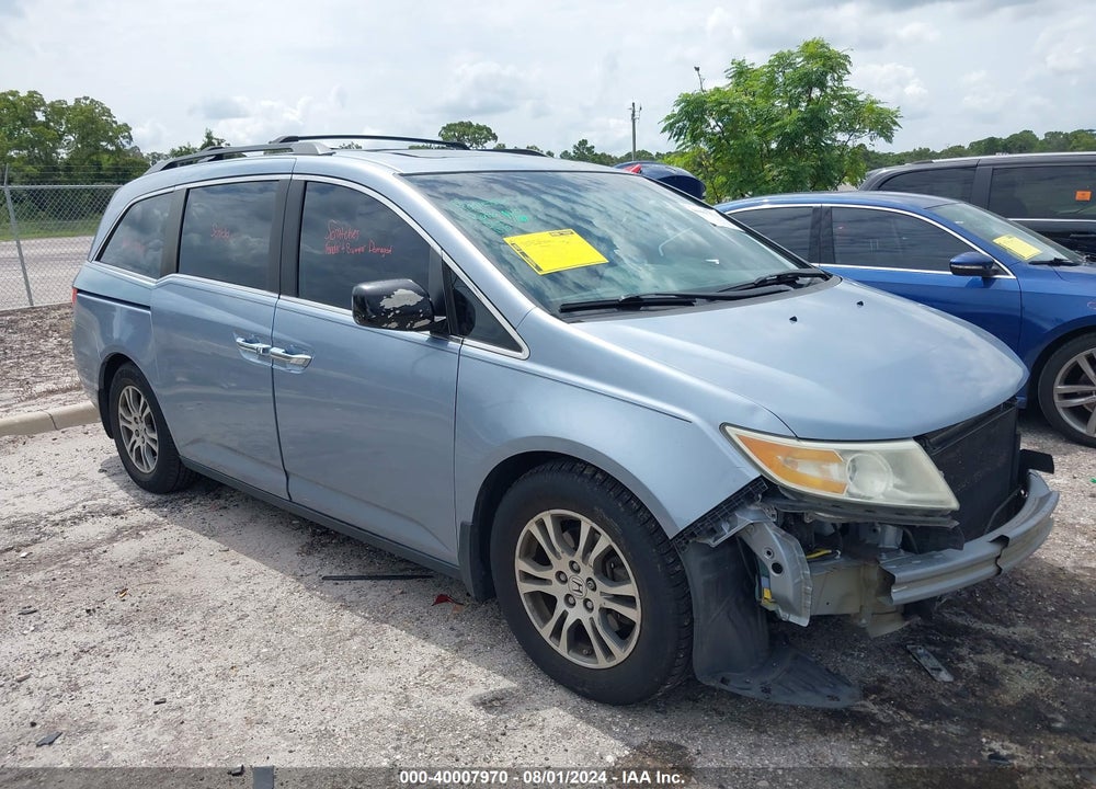 2012 HONDA ODYSSEY EX-L VIN: 5FNRL5H67CB122624