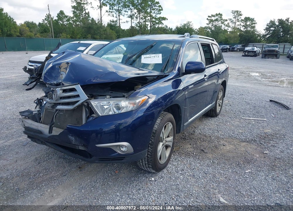2012 TOYOTA HIGHLANDER LIMITED V6 VIN: 5TDDK3EH3CS109047
