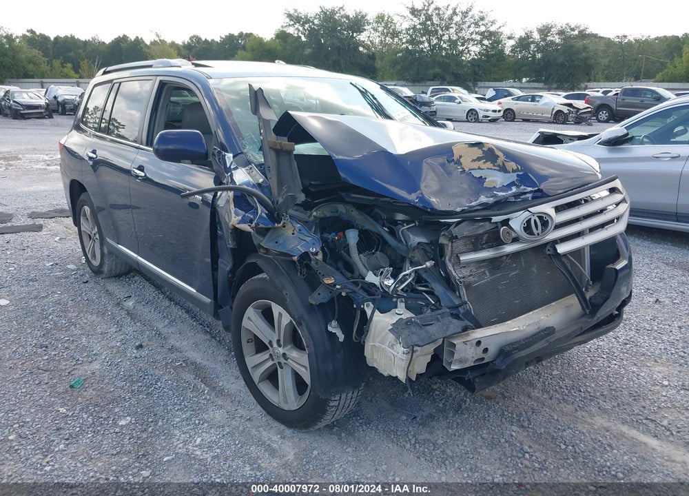 2012 TOYOTA HIGHLANDER LIMITED V6 VIN: 5TDDK3EH3CS109047
