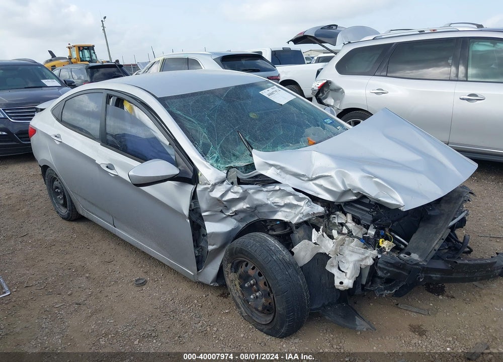 2015 HYUNDAI ACCENT GLS VIN: KMHCT4AEXFU834893
