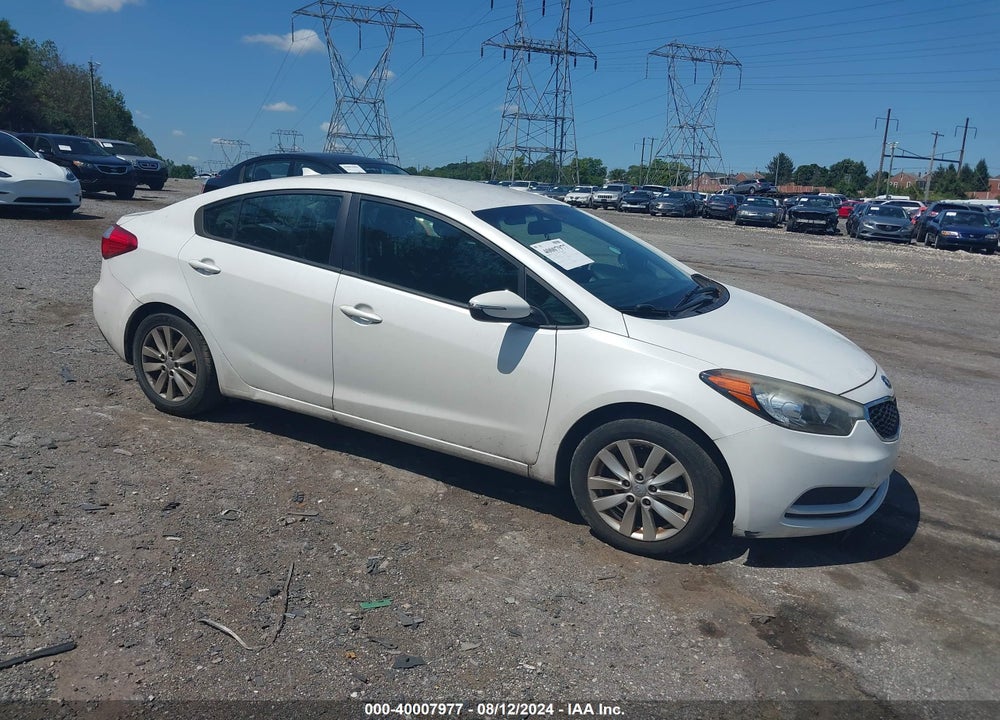 2014 KIA FORTE LX VIN: KNAFX4A67E5138481