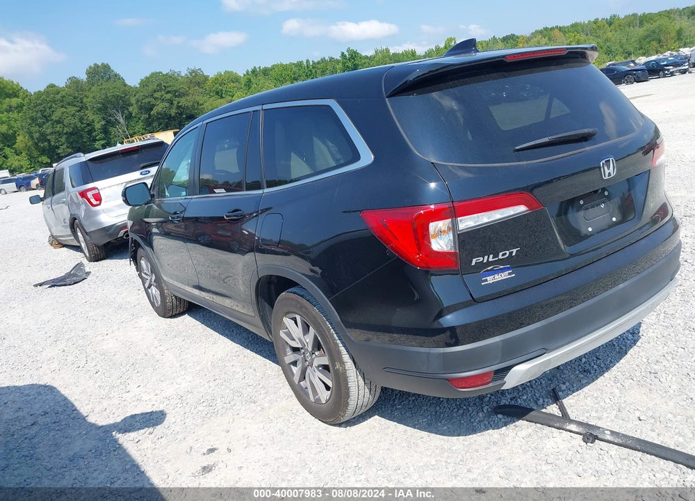 2021 HONDA PILOT 2WD EX-L VIN: 5FNYF5H53MB013377