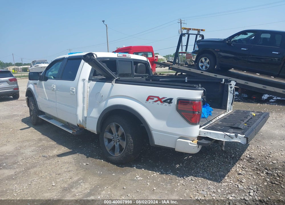 2013 FORD F-150 FX4 VIN: 1FTFW1EF8DKE36326