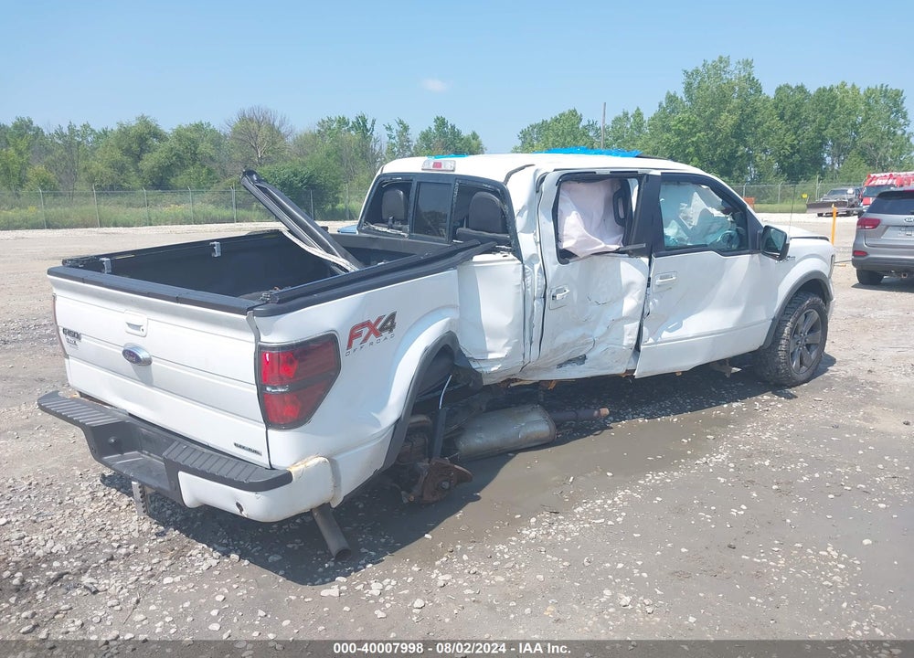 2013 FORD F-150 FX4 VIN: 1FTFW1EF8DKE36326