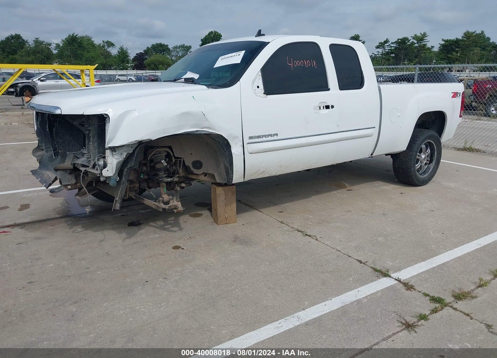 2013 GMC SIERRA 1500 SLE VIN: 1GTR2VE7XDZ358695