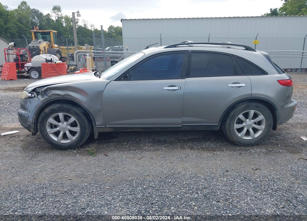 2005 INFINITI FX35 VIN: JNRAS08UX5X106301
