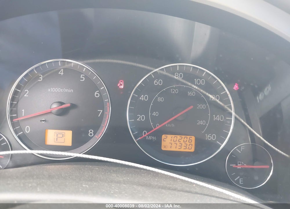 2005 INFINITI FX35 VIN: JNRAS08UX5X106301