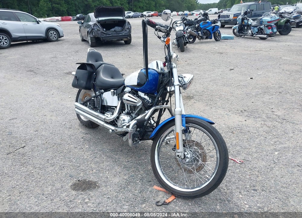 2008 HARLEY-DAVIDSON FXSTC VIN: 1HD1JL5118Y020662