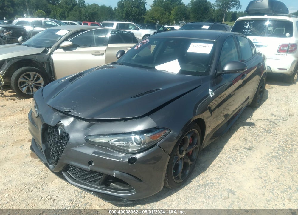 2017 ALFA ROMEO GIULIA QUADRIFOGLIO RWD VIN: ZARFAEAV5H7544405