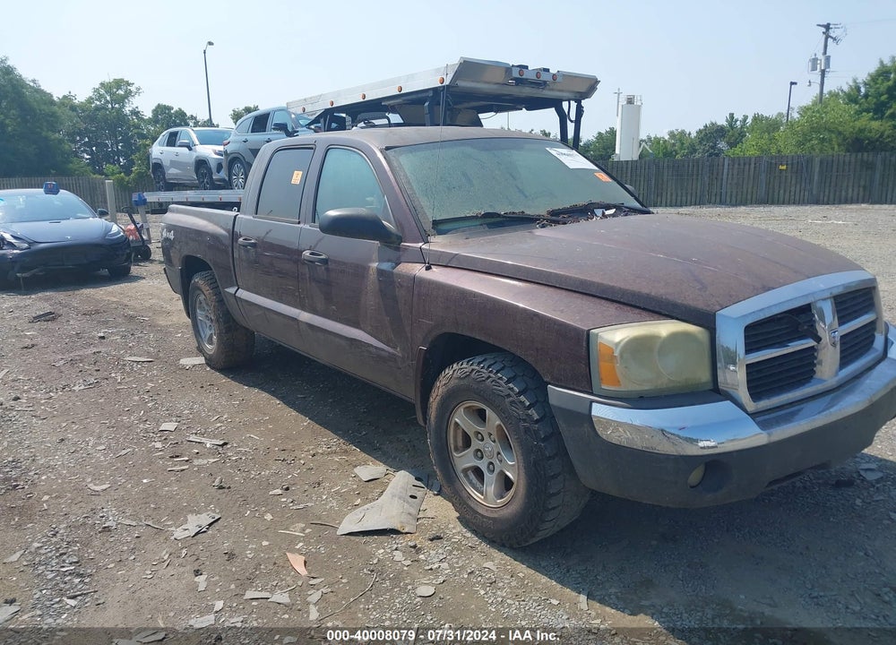 2005 DODGE DAKOTA SLT VIN: 1D7HW48N25S225031