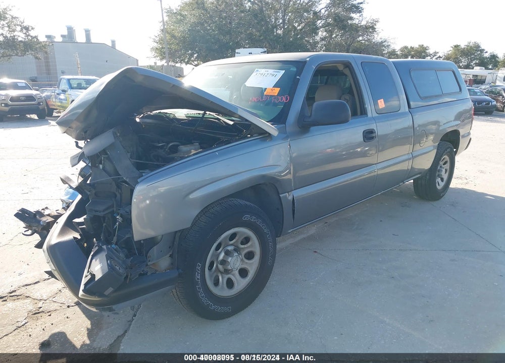 2007 CHEVROLET SILVERADO 1500 CLASSIC WORK TRUCK VIN: 1GCEC19X27Z127910
