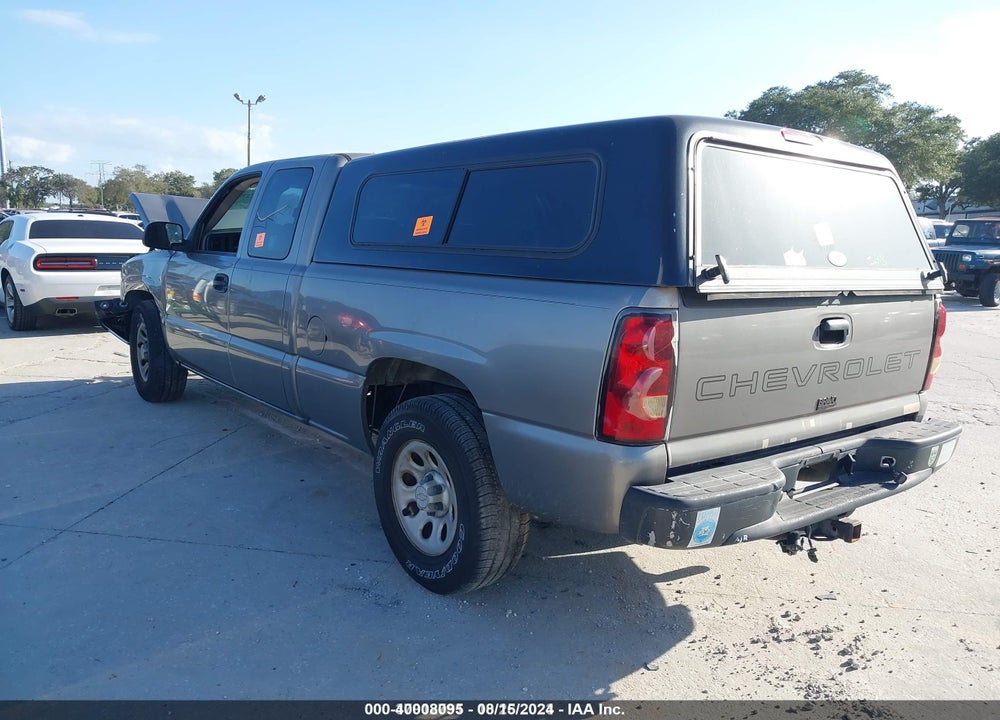 2007 CHEVROLET SILVERADO 1500 CLASSIC WORK TRUCK VIN: 1GCEC19X27Z127910