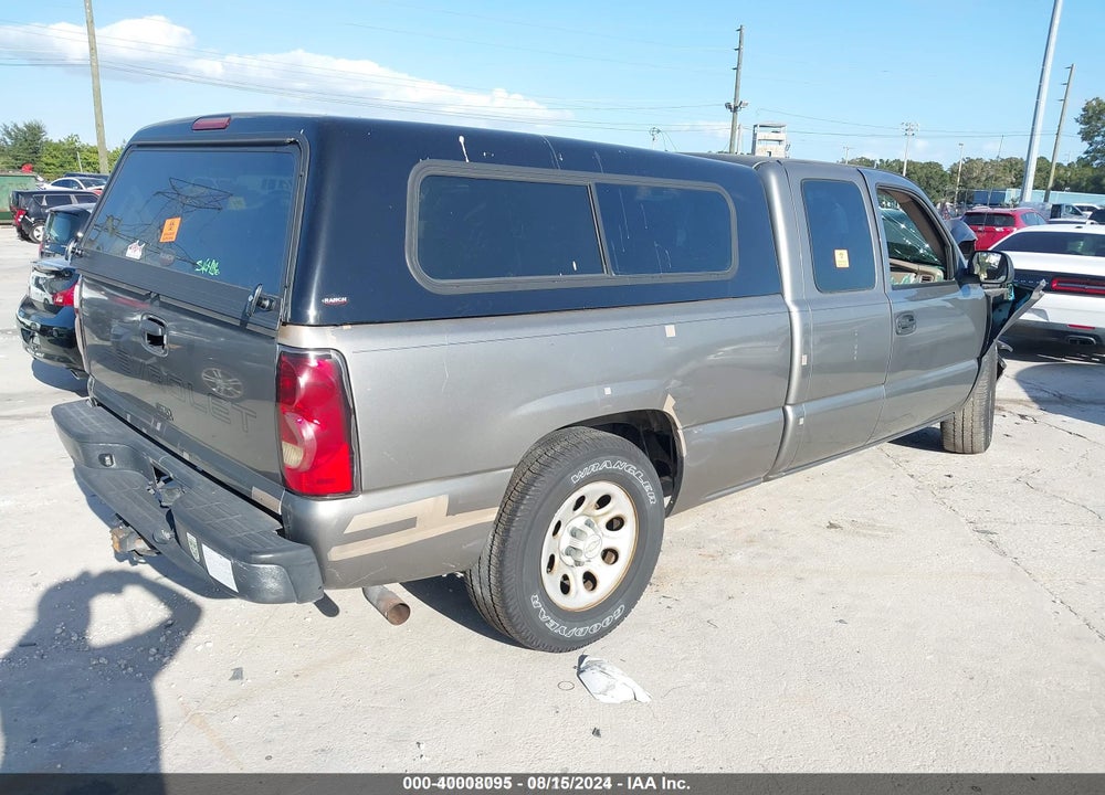 2007 CHEVROLET SILVERADO 1500 CLASSIC WORK TRUCK VIN: 1GCEC19X27Z127910