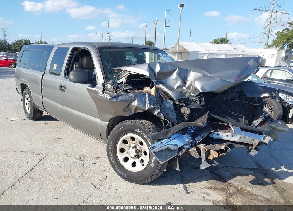 2007 CHEVROLET SILVERADO 1500 CLASSIC WORK TRUCK VIN: 1GCEC19X27Z127910