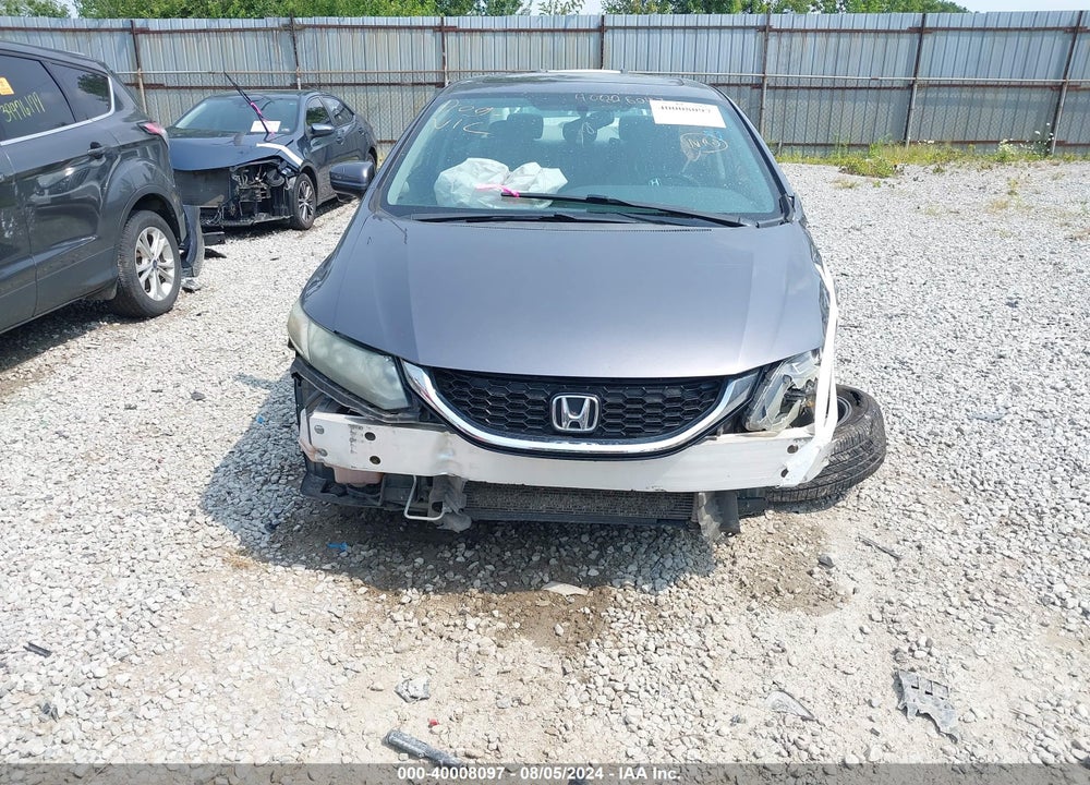 2014 HONDA CIVIC EX VIN: 19XFB2F87EE057243