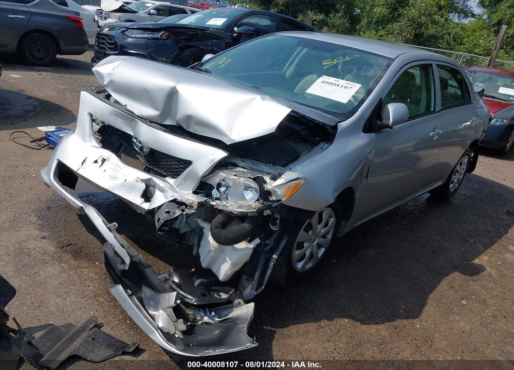 2009 TOYOTA COROLLA LE VIN: 1NXBU40E19Z006956