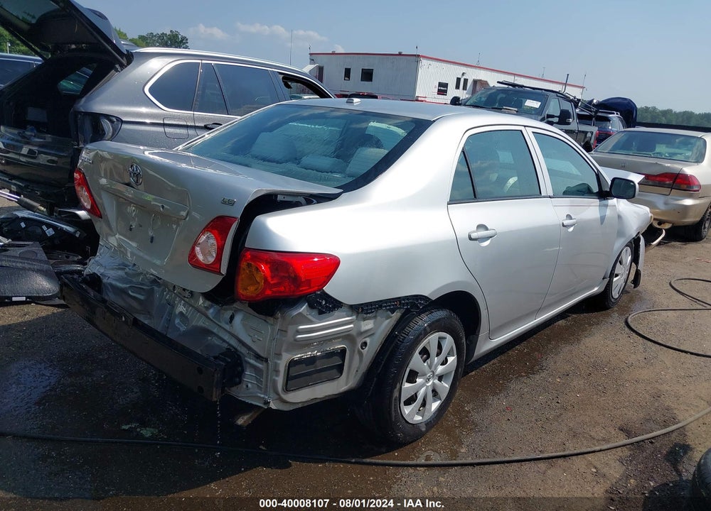 2009 TOYOTA COROLLA LE VIN: 1NXBU40E19Z006956