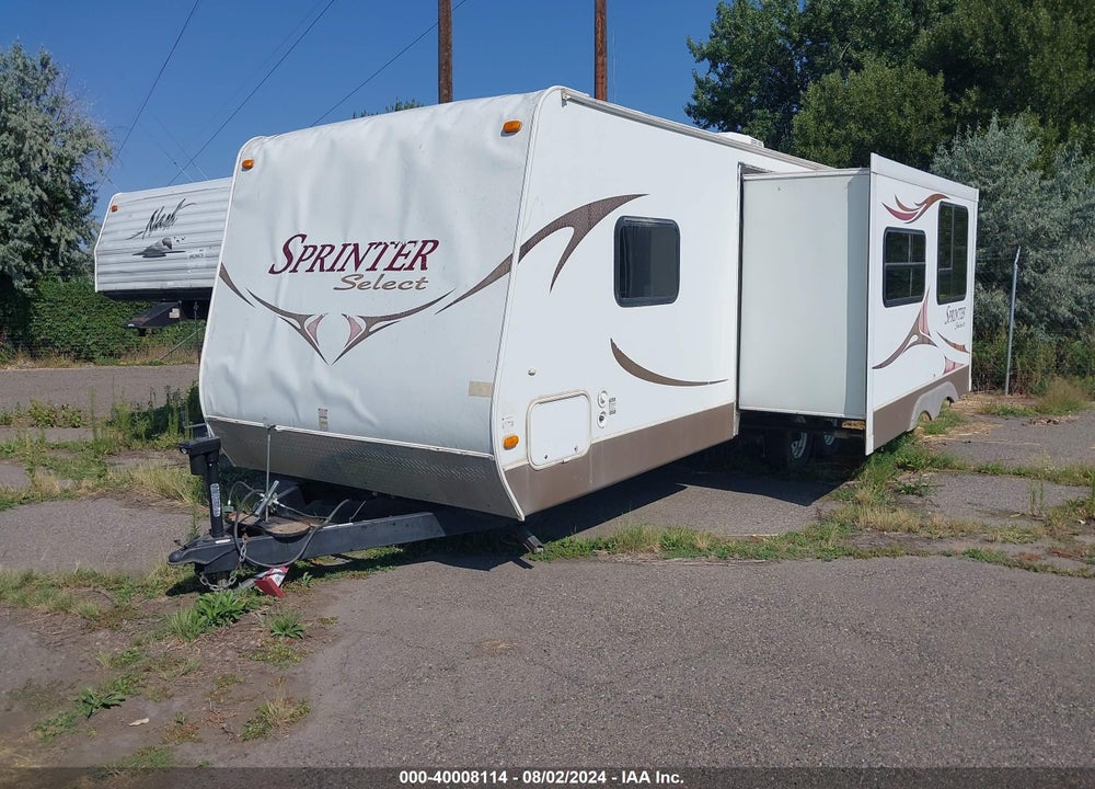 2010 KEYSTONE SPRINTER OTHER VIN: 4YDT26B2XA1533331