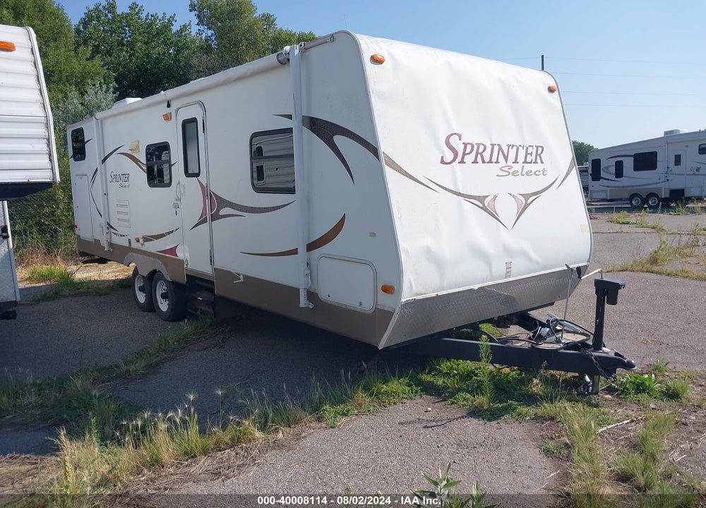 2010 KEYSTONE SPRINTER OTHER VIN: 4YDT26B2XA1533331