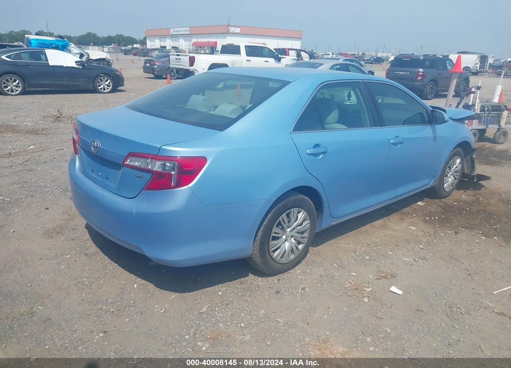 2012 TOYOTA CAMRY LE VIN: 4T1BF1FK8CU555289