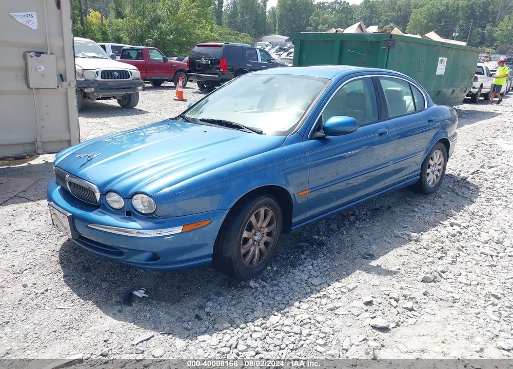2002 JAGUAR X-TYPE 2.5L VIN: SAJEA51D62XC54439