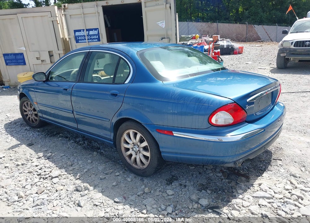 2002 JAGUAR X-TYPE 2.5L VIN: SAJEA51D62XC54439