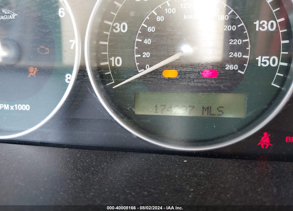 2002 JAGUAR X-TYPE 2.5L VIN: SAJEA51D62XC54439