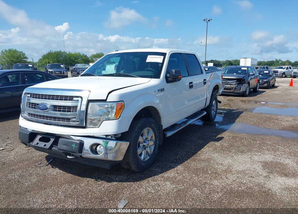 2013 FORD F-150 XLT VIN: 1FTFW1EF0DKF30121