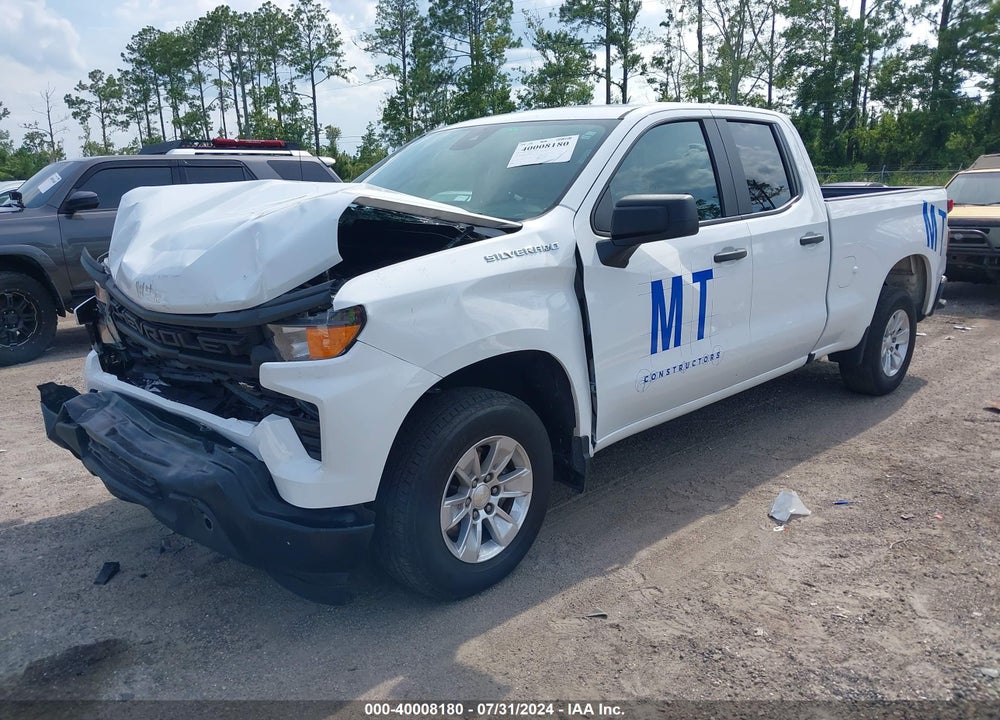 2022 CHEVROLET SILVERADO 1500 WORK TRUCK VIN: 1GCRAAED0NZ580682