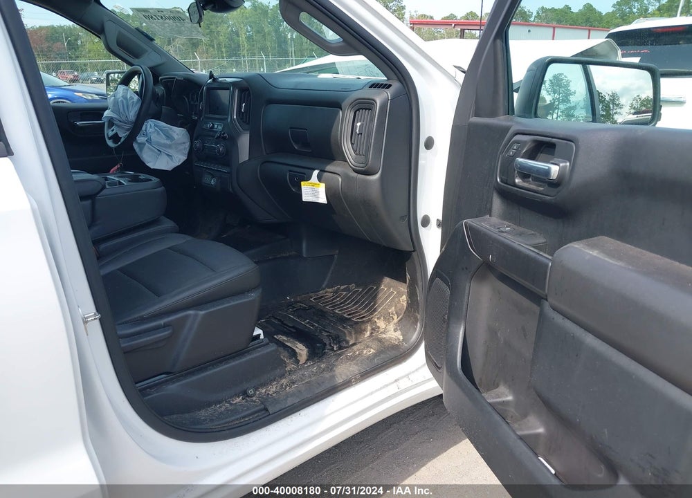 2022 CHEVROLET SILVERADO 1500 WORK TRUCK VIN: 1GCRAAED0NZ580682