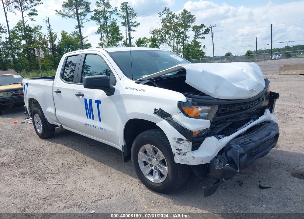 2022 CHEVROLET SILVERADO 1500 WORK TRUCK VIN: 1GCRAAED0NZ580682