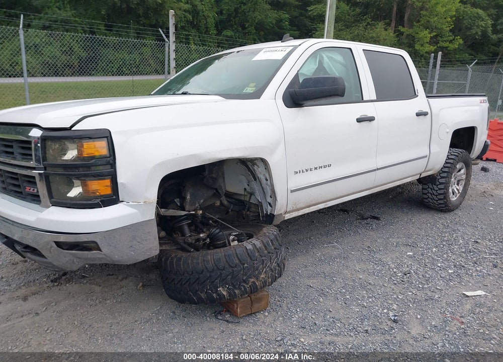 2014 CHEVROLET SILVERADO 1500 2LT VIN: 3GCUKREC1EG167649