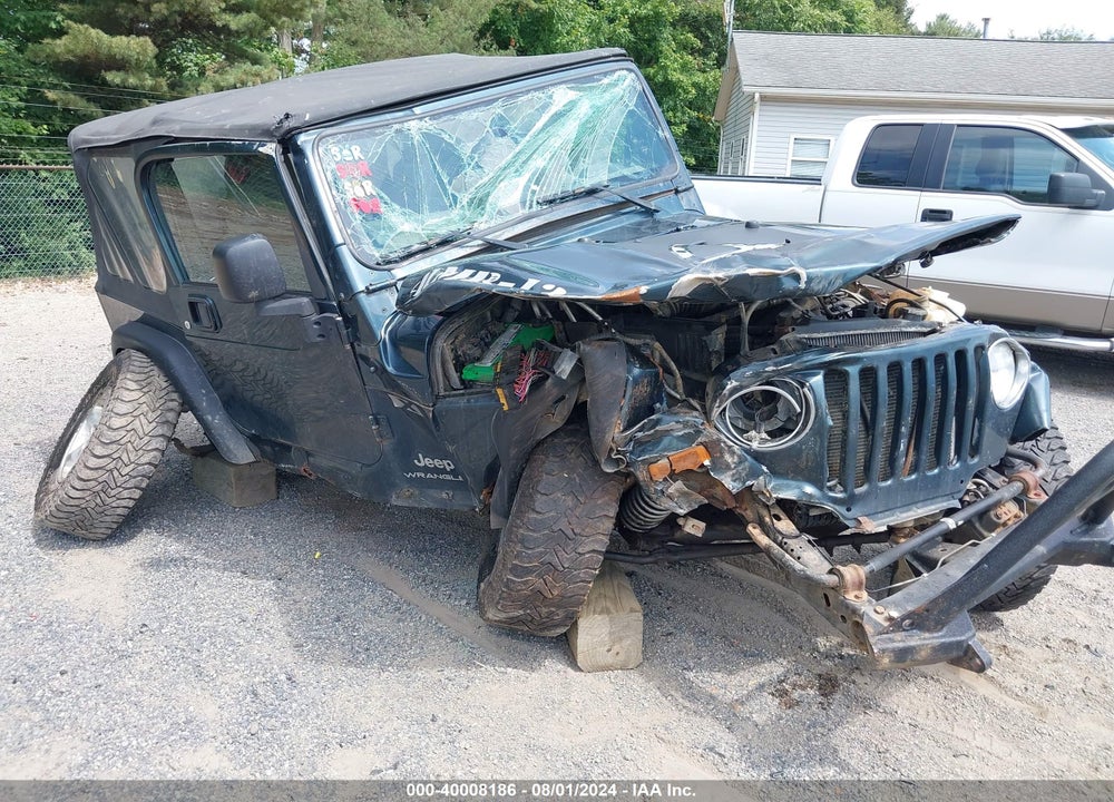 2005 JEEP WRANGLER X VIN: 1J4FA39S05P368801