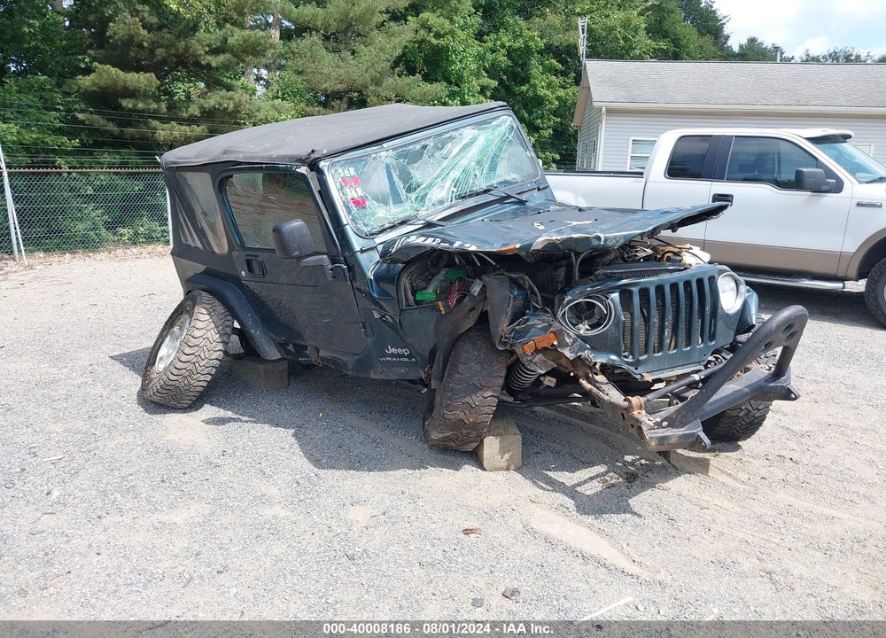 2005 JEEP WRANGLER X VIN: 1J4FA39S05P368801