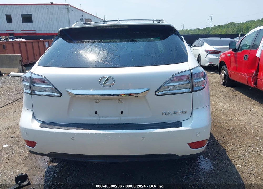 2011 LEXUS RX 350 VIN: 2T2BK1BA1BC114141