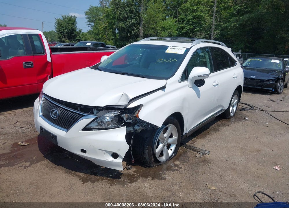 2011 LEXUS RX 350 VIN: 2T2BK1BA1BC114141