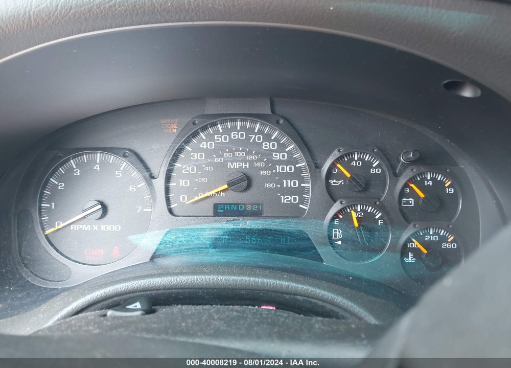 2003 CHEVROLET TRAILBLAZER LTZ VIN: 1GNDT13S132149934
