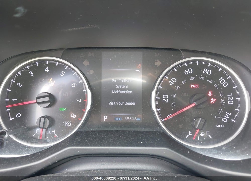2019 TOYOTA RAV4 XLE VIN: 2T3W1RFV6KW057087