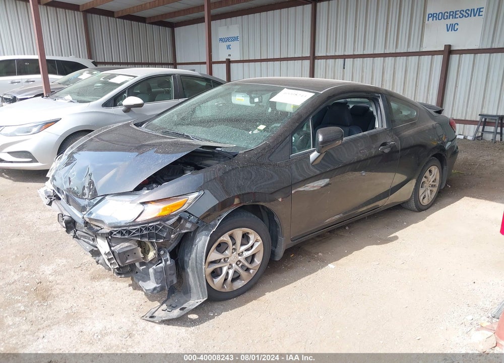 2014 HONDA CIVIC LX VIN: 2HGFG3B57EH504386