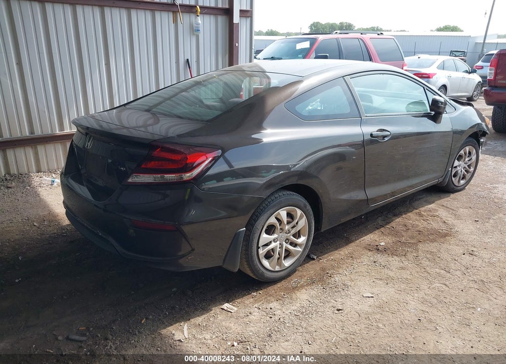 2014 HONDA CIVIC LX VIN: 2HGFG3B57EH504386