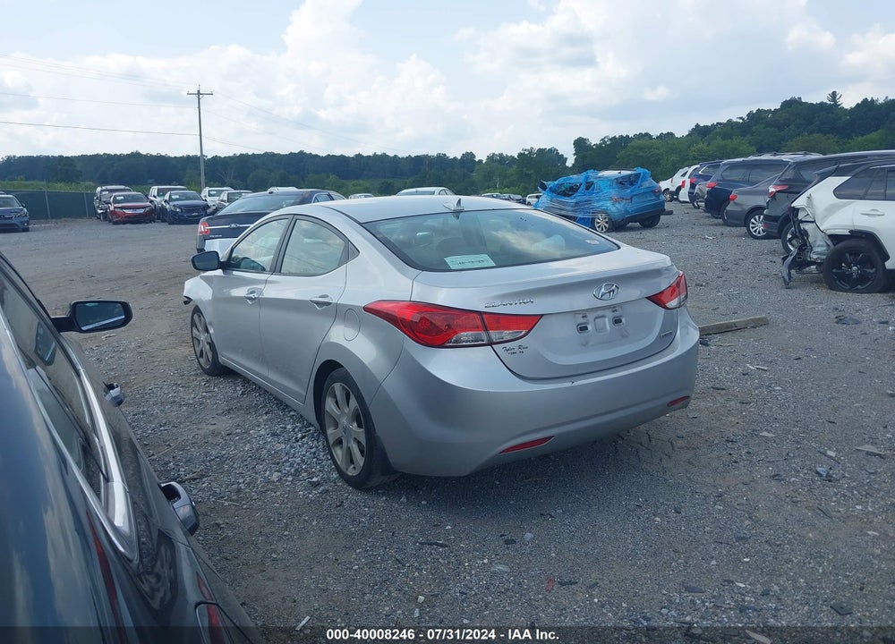 2013 HYUNDAI ELANTRA LIMITED VIN: KMHDH4AE6DU664132