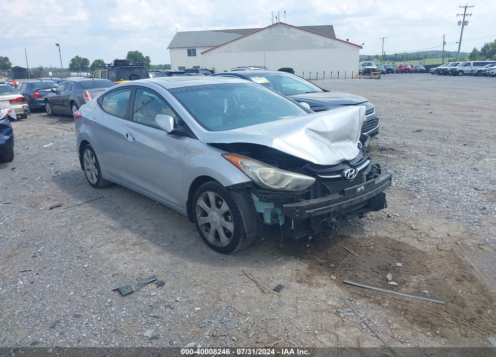2013 HYUNDAI ELANTRA LIMITED VIN: KMHDH4AE6DU664132
