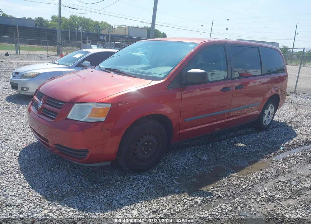 2008 DODGE GRAND CARAVAN SE VIN: 2D8HN44HX8R706777